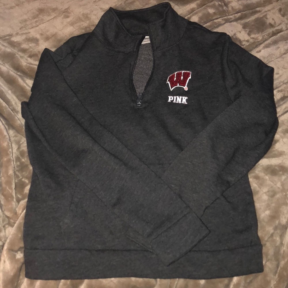 PINK Badger Half Zip